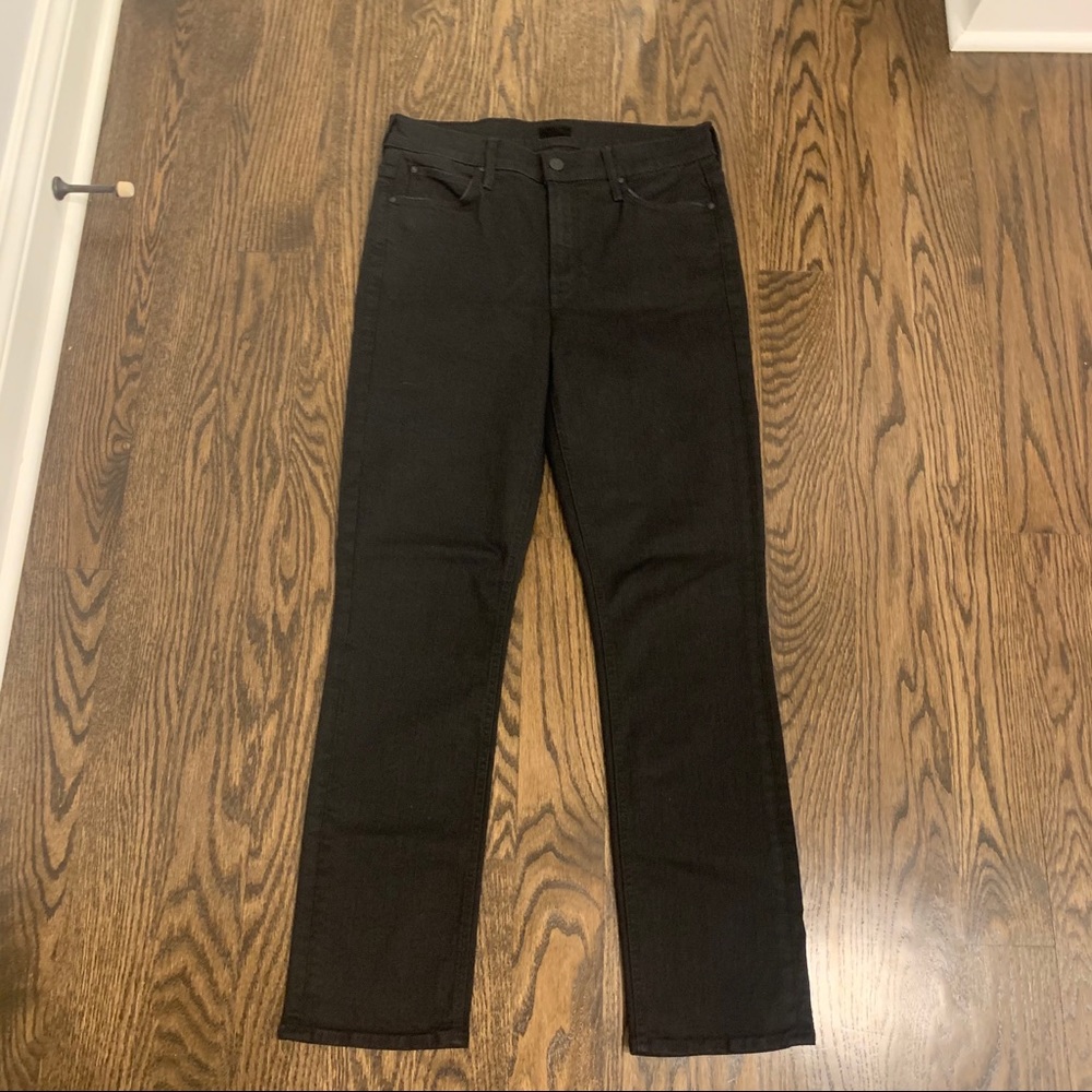 Mother Black Dazzler Ankle Not Guilty Jeans